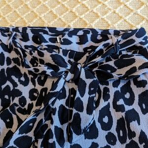 She & Sky Women's leopard print trousers S